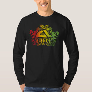 Hoek "Herald Rasta" T-shirt met lange hoes