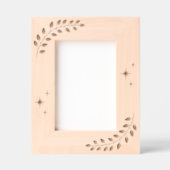 Hoek Krans Branch Sparkles 7x5 Gegraveerde Lijstjes (Voorkant)