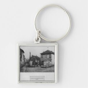 Hoek van de Rue des Rondeaux Sleutelhanger