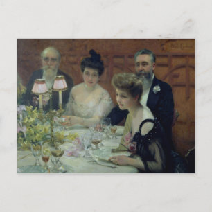 Hoek van de tabel, 1904 briefkaart