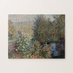 Hoek van de tuin in Montgeron - Claude Monet Legpuzzel