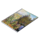Hoek van de tuin in Montgeron - Claude Monet - Notitieboek (Linkerzijde)
