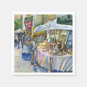 Hoek van het Boerderij van de Vliegende Varken en Servet