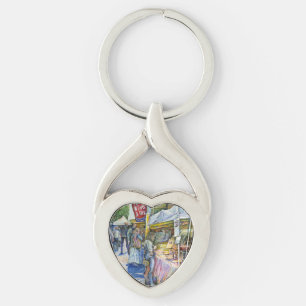 Hoek van het Boerderij van de Vliegende Varken en  Sleutelhanger