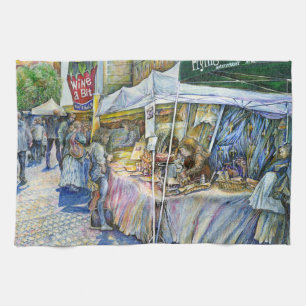 Hoek van het Boerderij van de Vliegende Varken en  Theedoek