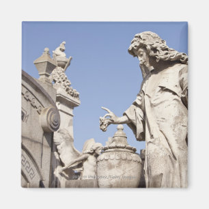 Hoekbeeld dicht bij La Recoleta begraafplaats Magneet