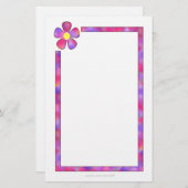 Hoekbloem Briefpapier (Voorkant / Achterkant)