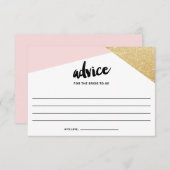 Hoeken | Kaarten voor huwelijksadviezen (Voorkant / Achterkant)