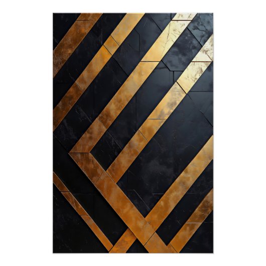 Hoeken van luxe perfect poster (Voorkant)