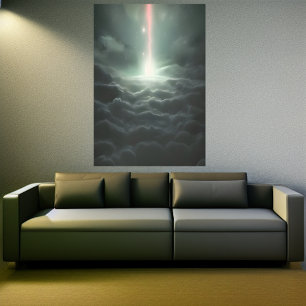 Hoeklicht AI Art Poster