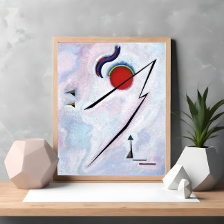 Hoeklijn door Kandinsky, 1930 Poster
