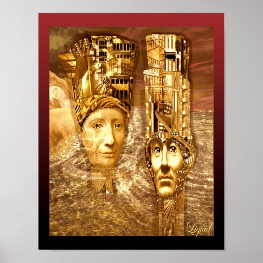 Hoekmakers (afdrukken) poster (Voorkant)