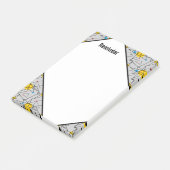 Hoekpatroon voor geometrische retroflectoren post-it® notes (Schuin)