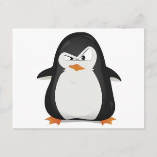 Hoekpinguïn-ontwerp Briefkaart