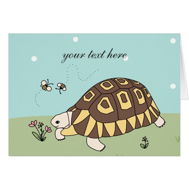  hoekschildpadkaart (Voorkant Horizontaal)