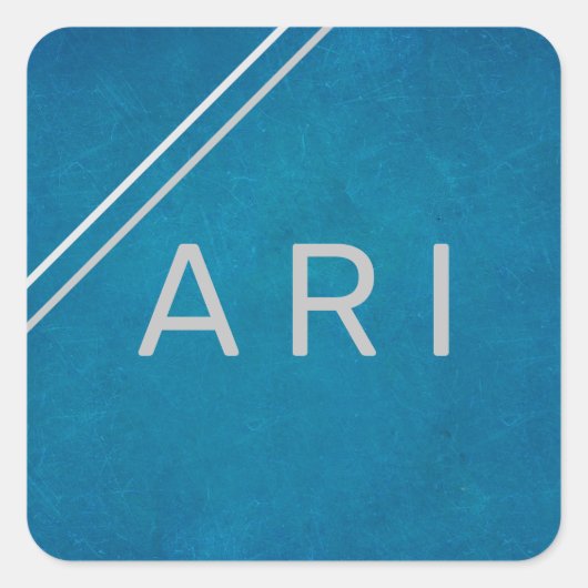 Hoekstreep Stickers (Voorkant)