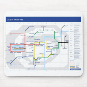 Hoektemple-kaartmuis Muismat