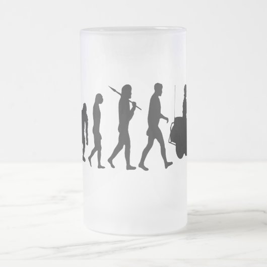 Hoekuitrusting voor wetshandhavingsfunctionarissen matglas bierpul (Center)