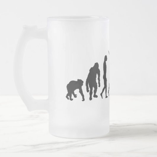 Hoekuitrusting voor wetshandhavingsfunctionarissen matglas bierpul (Links)