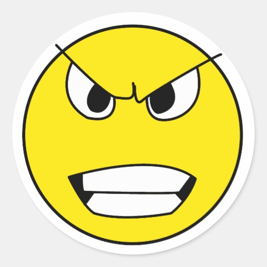 Hoekzijde Ronde Sticker (Voorkant)