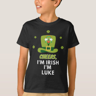 Hoera, ik ben Iers, ik ben Luke T-shirt