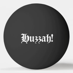 Hoera! {Middeleeuwse typografie} Ping Pong Bal Pingpongballen