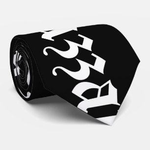 Hoera! {Middeleeuwse typografie} Stropdas