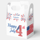 Hoera, voor de Amerikaanse Vierbox Bedankdoosjes (Geopend)