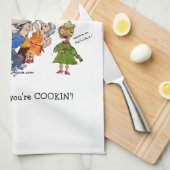 Hoera voor de Chef Theedoek (Quarter Fold)