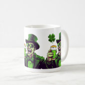 Hoera voor de geest van St. Patrick! Koffiemok (Voorkant rechts)