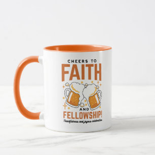 Hoera voor Faith & Fellowship - Oktoberfest T-shir Mok