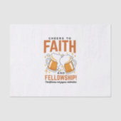 Hoera voor Faith & Fellowship - Oktoberfest T-shir Tissuepapier (Voorkant)