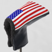 Hoesje Amerikaanse vlag Golf Golfheadcover (3/4 voorkant)