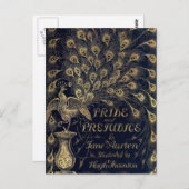 Hoesje Antiek Pride and Prejudice Peacock Edition Briefkaart (Voorkant / Achterkant)