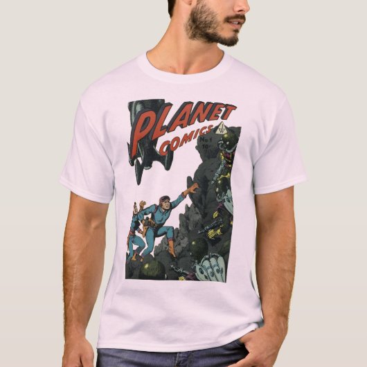 Hoesje art: Planet Comics #1 T-shirt (Voorkant)