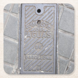 Hoesje Barcelona, Spanje - Onderzetter