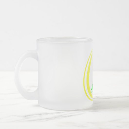 Hoesje bereikt matglas koffiemok (Links)
