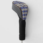 Hoesje Blueberry Scone Argyle-stuurprogramma Golfheadcover (Schuin)