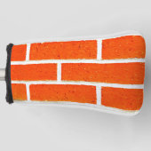 Hoesje Brick Wall Putter Golfheadcover (Voorkant)