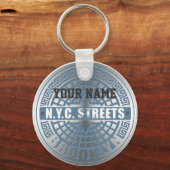 Hoesje Brooklyn Blue Sleutelhanger (Voorkant)