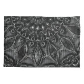 Hoesje Charcoal Mandala Pillow Kussensloop (Achterkant)
