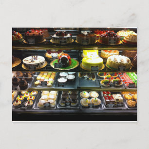 Hoesje dessert display briefkaart