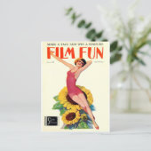 Hoesje  film - badschoonheid briefkaart (Staand voorkant)