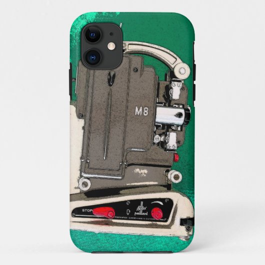 Hoesje filmprojector — Mate iPhone case (Achterkant)