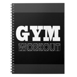 Hoesje fitness Notitieboek Gym Workout Pump