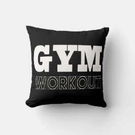 Hoesje fitness Sierkussen Gym Workout Pump