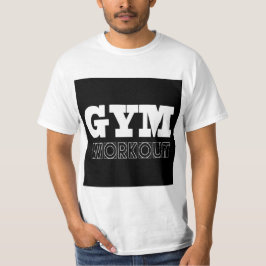 Hoesje fitness T T-Shirt fitnessout Gym Workout