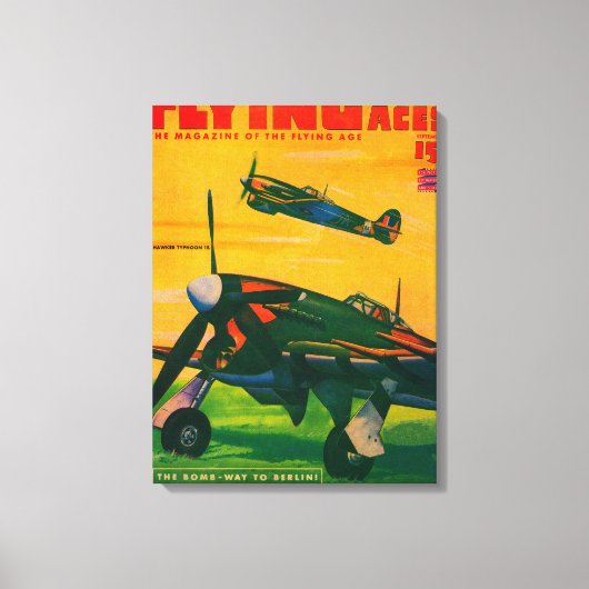 Hoesje Flying Aces Magazine 3 Canvas Afdruk (Voorkant)