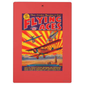 Hoesje Flying Aces Magazine Klembord (Achterkant)