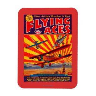 Hoesje Flying Aces Magazine Magneet